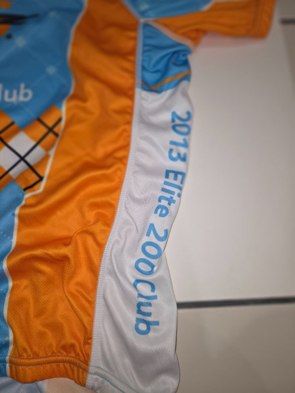 Primal Brand Cycling Jersey Men's Size L Fight MS NYC 2013 Elite 200 Club 3/4zip - Picture 5 of 12